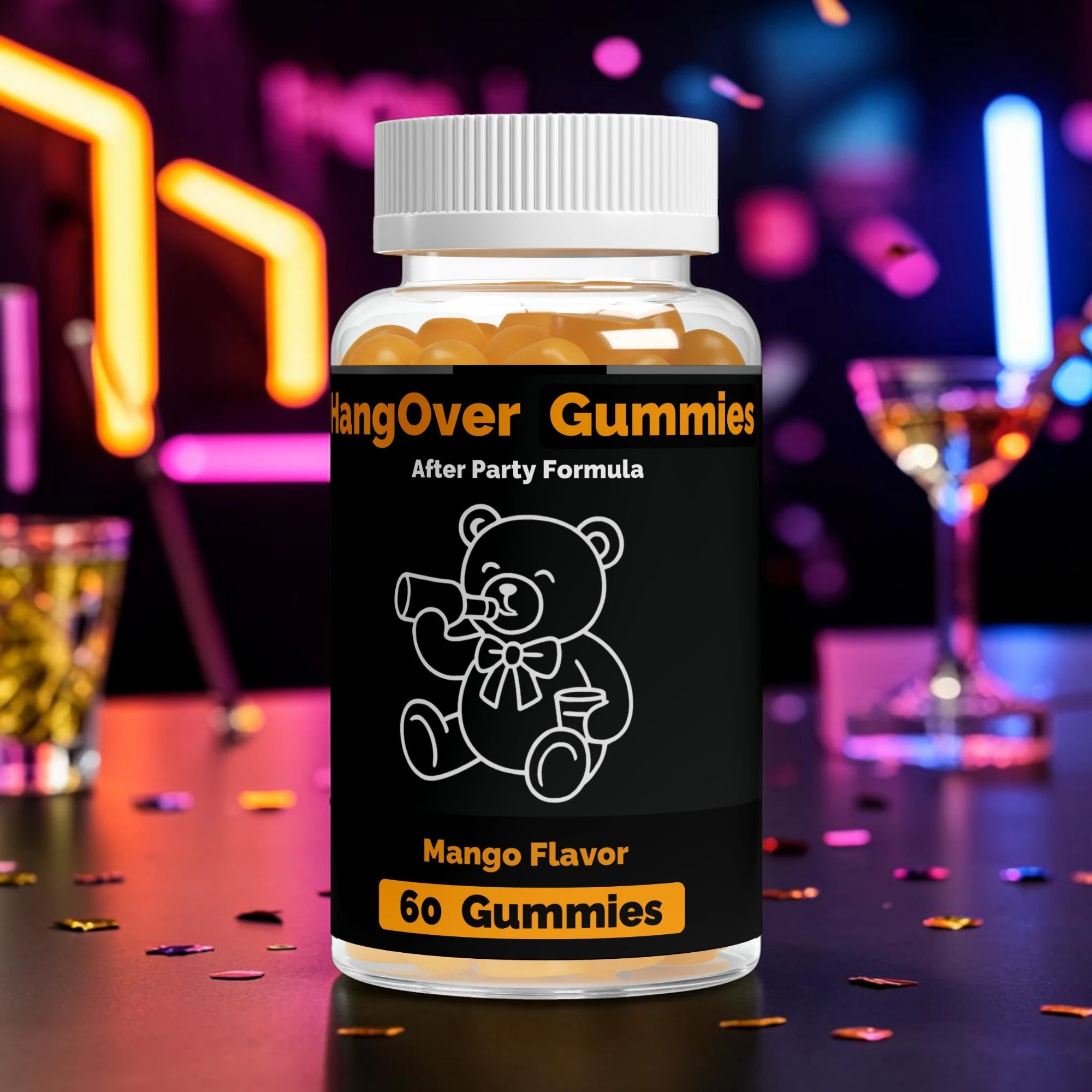 HangOver Gummies | HangOver Recovery Routine | 60 Gummies