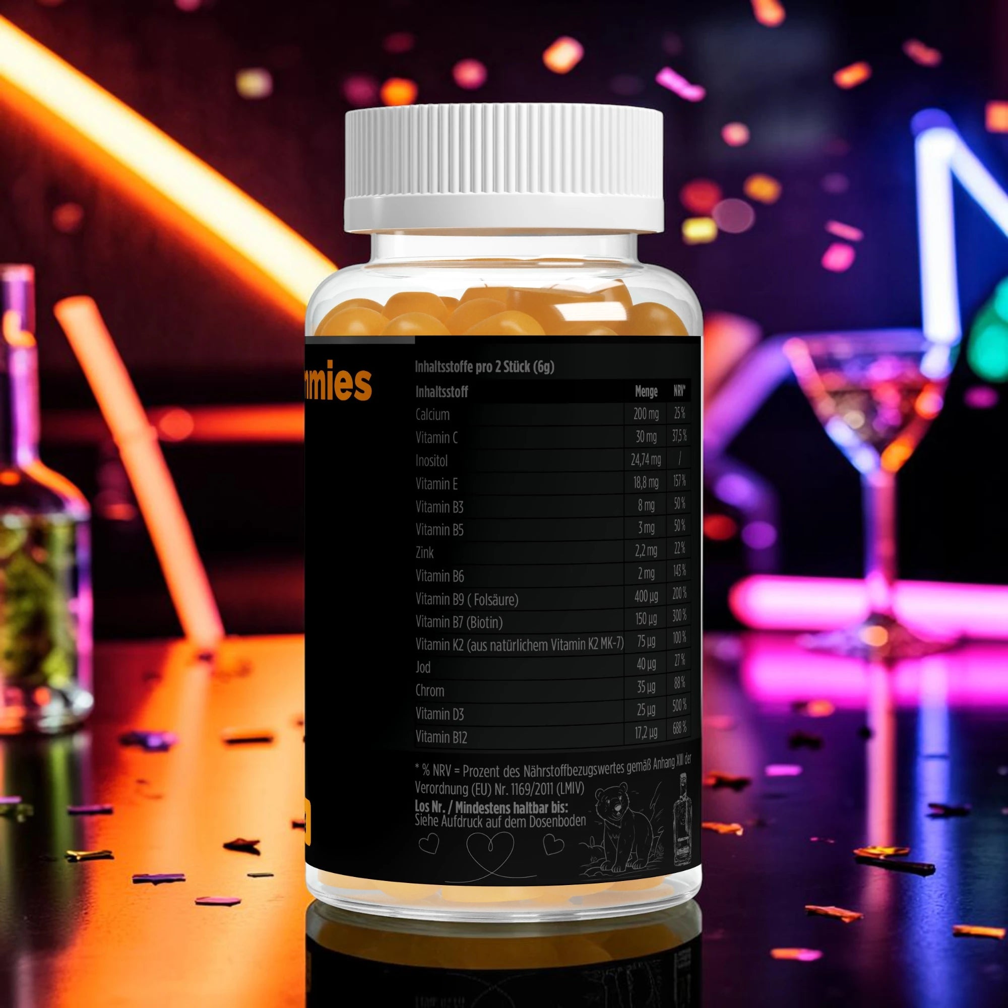 HangOver Gummies | HangOver Recovery Routine | 60 Gummies